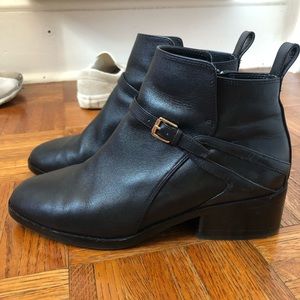 Cole Haan black booties